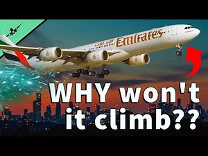 Running out of runway! Emirates Flight 407