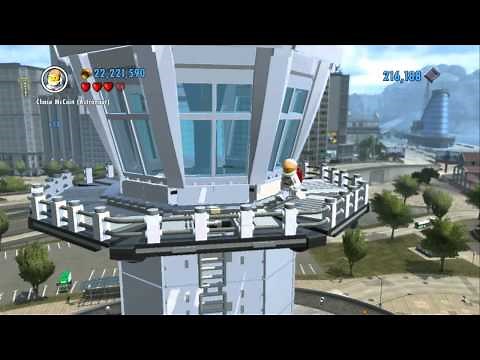 LEGO City Undercover - All 20 Districts Conquered (Rex Fury Astronaut Unlocked!)
