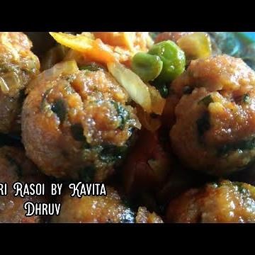 Matar-Methi Muthiya Dhokli Sabji | Easy & Quick Recipe | tiffin recipe | Mari Rasoi by Kavita Dhruv