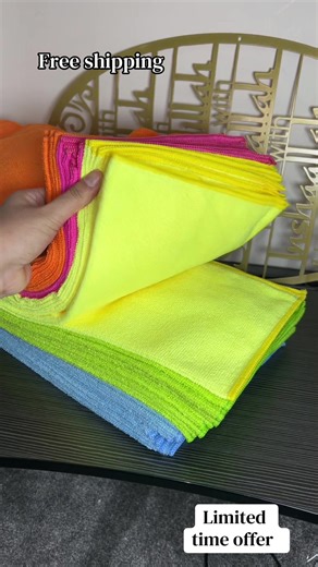 Buy 40 Large Microfiber Cleaning Cloths Today