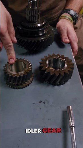 Idler Gear Replacement: Simple Installation Guide #shorts