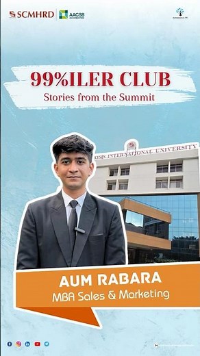 99%iler Club || SCMHRD