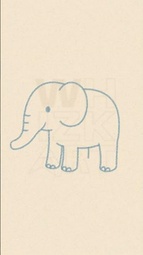 Learn to Draw an Elephant | Easy Art Lesson for Beginners