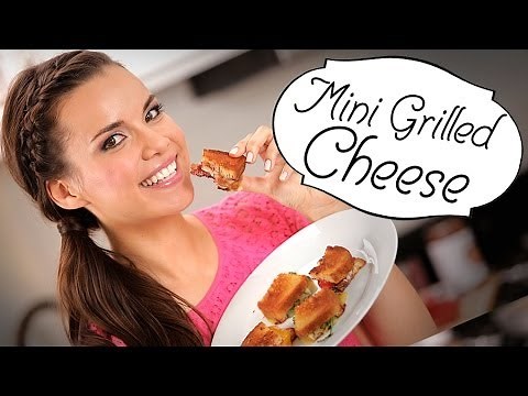 Ingrid Dishes | Mini Grilled Cheese Sandwiches | Recipes from Missglamorazzi