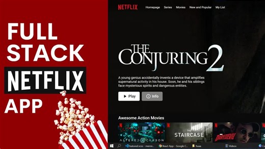 React+Node.js打造《Netflix》克隆应用 | MERN栈+JWT教程 🎬