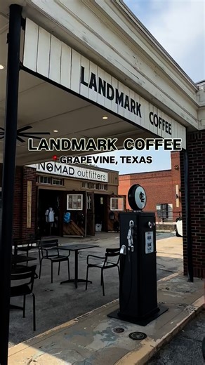 ☕️✨ There’s a new buzz on Historic Main Street — Landmark Coffee is here! Step into this fresh new café & soak in the aroma, the charm & grab a perfect cup crafted right in the heart of Grapevine. 🍇 Come see why it’s becoming a local favorite! ❤️ #visitgrapevine #texastodo #thingstodo #dfw #grapevinetx #fortworth #dallas #traveltexas #historicmainstreet #coffee #coffeeshop #smallbusiness | Visit Grapevine