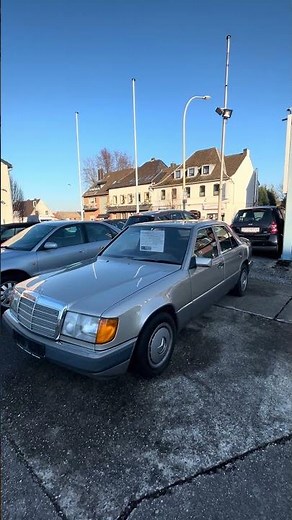 Mercedes W124 or When the Trees Were Big