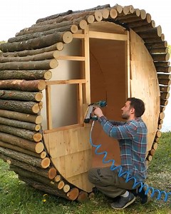 Awesome Sauna From Logs! | Science, Tech and Universe