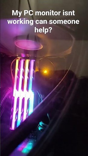 It doesnt work it's like the monitor works but it doesnt give a signal it doesnt show the screen
