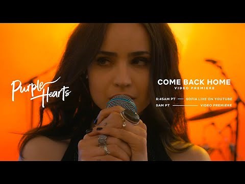 "COME BACK HOME" OFFICIAL VIDEO WORLD PREMIERE LIVE WITH SOFIA CARSON