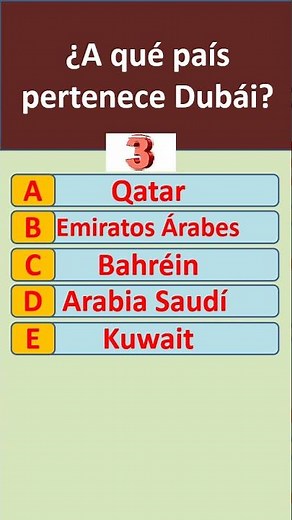 Which country does Dubai belong to?