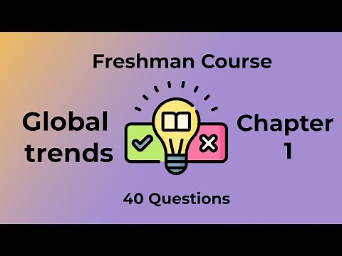 Global trends Chapter 1 Questions
