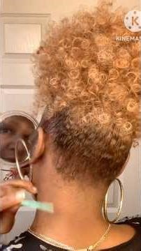Natural Hairstyles | BEST DRAWSTRING PUFF PONYTAIL #diy #diyhairstyle #hairstyle #howto #haircare