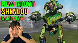 [War Robots Manni]测试服新机器人Shenlou、新武器Leiming（雷鸣）与终极版龙王！