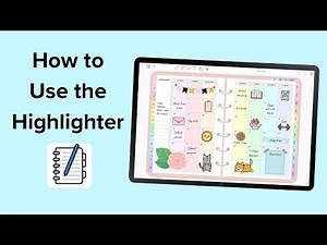 How to use the highlighter | Penly app tutorial