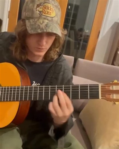 Temple of Mike on Instagram: "Mk.classical ♱⃓ Mike shows off his skills on a classical miniature guitar. Video taken sometime in 2022. Origin unknown but too cool not to post #mkclassical #mkmini #mkbuddyrosshat #mksmile #mkhello #mkgee #mkglazer"