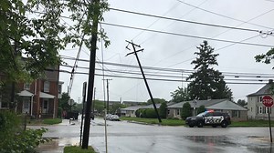 Crash into a utility pole causes power outages, Broadway to be closed up to 8 hours