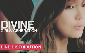GIRLS' GENERATION - DIVINE 声线分布版