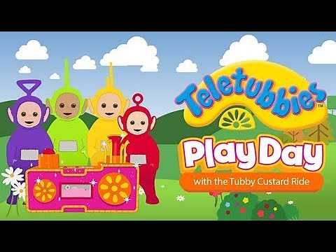Teletubbies: Play Day With The Tubby Custard Ride - Old Flash Games