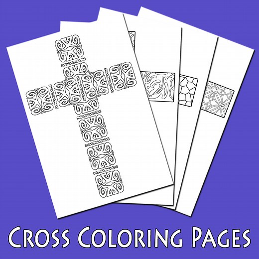 Free Printable Cross Coloring Pages