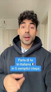 5 STEPS TO INTRODUCE YOURSELF FLUENTLY IN ITALIAN #italiano #learnitalian Master five simple steps to present yourself confidently in Italian and make a great first impression every time #italianlanguage #parlaitaliano #languagelearning #italianphrases #studyitalian #speakitalian #learnlanguages #italianforbeginners #selfintroduction #foryou | Antoniobenina