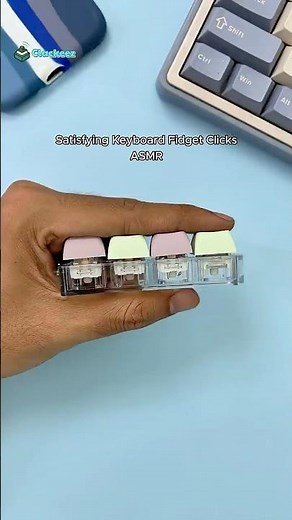 Satisfying Keyboard Fidget Clicks ASMR