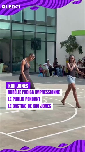 Aurelie Fadiga impressionne au défilé KIKI JONES