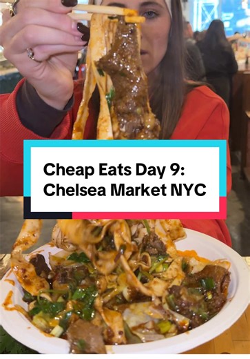 Explore Cheap Eats at Chelsea Market NYC