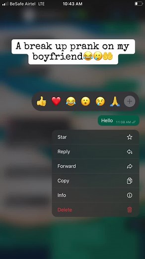 Break Up Prank on My Boyfriend