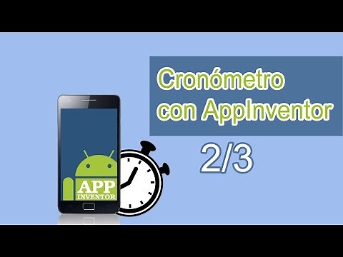 Programación de un cronómetro con AppInventor (2/3)