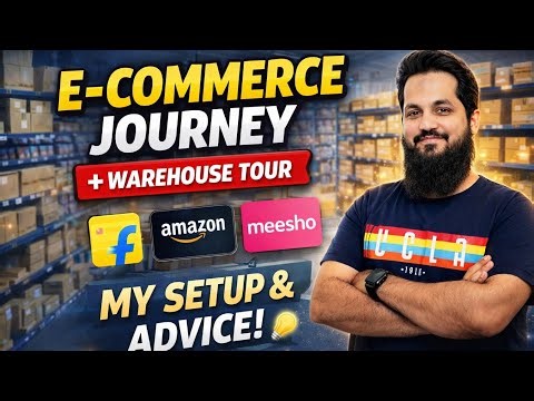 My E-commerce Journey + Full Warehouse Tour | Honest Advice for New Sellers