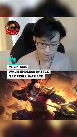Item yss udah gak pake war axe lagi ya guys.. #sutsujin #rrqsutsujin #mlbb #mobilelegends #yisunsin