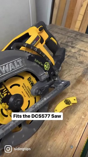 This is the last of our limited release colours for our products. This will make a great stocking stuffer. It fits the Dewalt Flexvolt rear handle saw (DCS577). We also have dust port covers for the sidewinder saw and for select Milwaukee, Metabo and Makita saws. Thanks for your support. Available at www.sidingtips.ca . . . . . . . . . . . . . . #sidingtips #dewaltrearhandlesaw #dewaltsaw #circularsaw #flexvolt #flexvoltsaw #rearhandlesaw #dewaltcircularsaw #skillsaw #skilsaw #carpenter #carpent