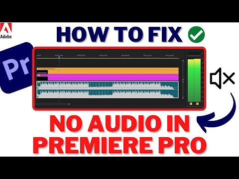 How To FIX No AUDIO In Premiere Pro | No SOUND In Premiere Pro | Premiere Pro Audio Not Working 2022