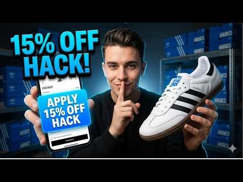 Adidas Discount Code: The 15% OFF Sign Up Hack!