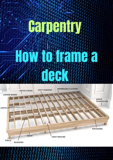 How to build a deck, and all the moving parts!#carpentry#homeimprovement #knowledge #how