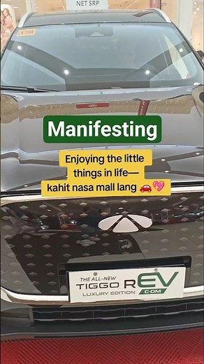 Halika, Sakay Na! 😂 Andi Feels every Display Cars in the Mall 😁