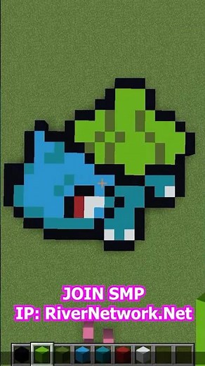 Pokémon Bulbasaur Pixel Art!