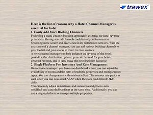 HOTEL CHANNEL MANAGER