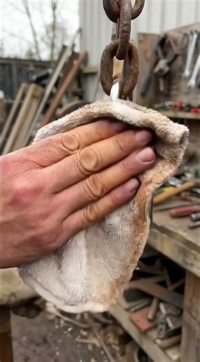 Rusty Lock Restoration🔒 #shorts