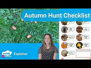 Autumn Hunt Checklist