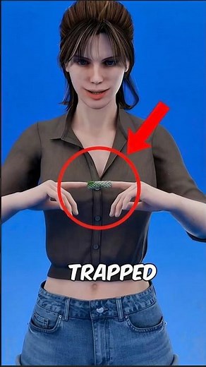 If You Ever Get Stuck in a Finger Trap, Don't Pull!