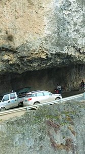 #AmazingChina: carved through a mountain, the Guoliang #tunnel road links a village in Xinxiang, Henan Province to the outside world | People's Daily, China