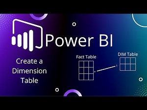Power BI - Power Query - Create Dimension or Lookup Table