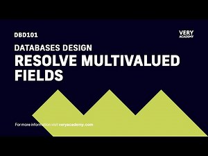 Database: Multivalued Fields and How to Resolve Them