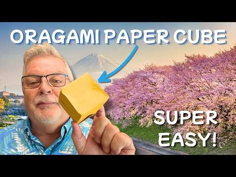 Easy Origami for Beginners: Fold a Perfect Paper Cube in Minutes