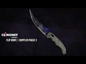 CS:GO | Flip Knife - Doppler Phase 3