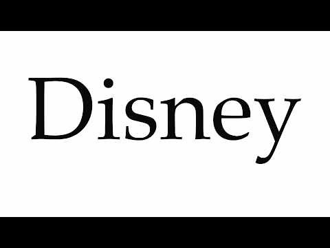 How to Pronounce Disney