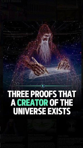 THREE PROOFS THAT A CREATOR OF THE UNIVERSE EXISTS