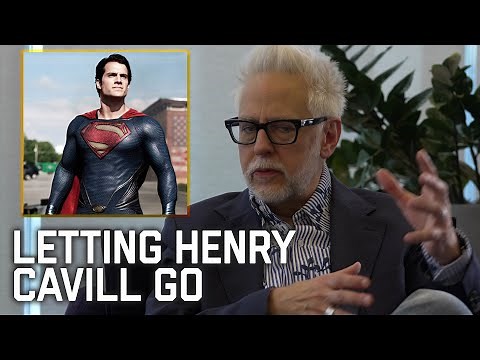 James Gunn talks about why and how he let Henry Cavill go as Superman